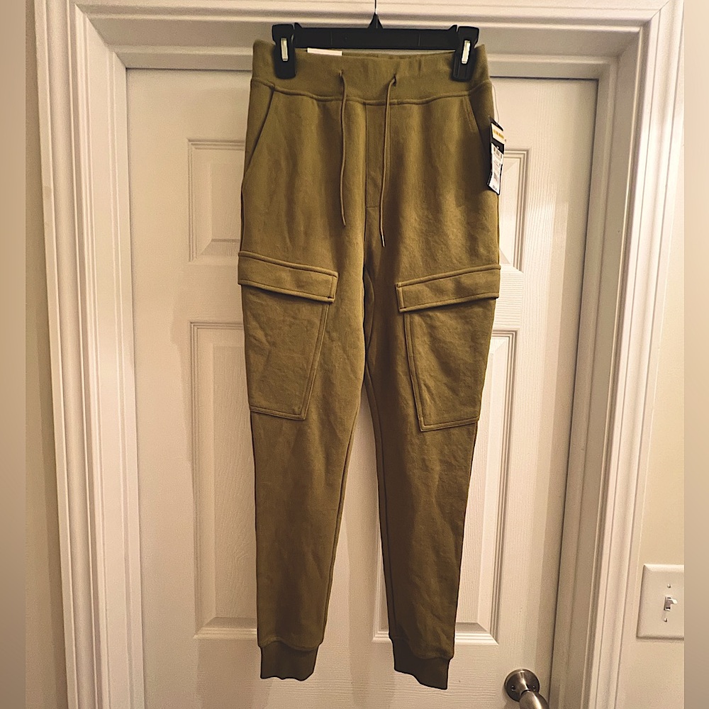 Original Use Olive Green Cargo Jogger Pants